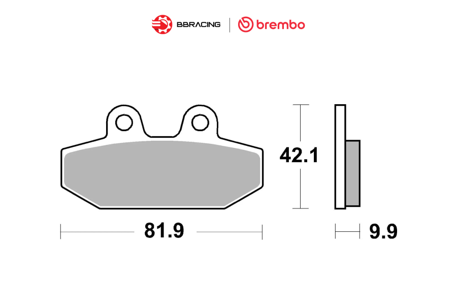 Bố Thắng Brembo Harley Davidson FLFB Fat Boy 2018-20 - Sau 07HD23SP