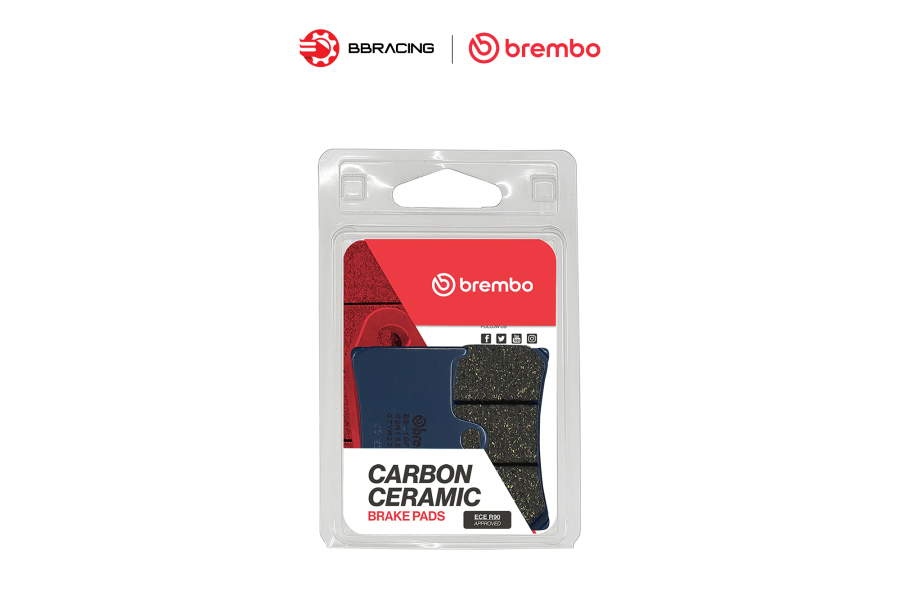 Bố Thắng Brembo Yamaha R1 2015+ (Heo 4 Piston) - Trước 07YA23