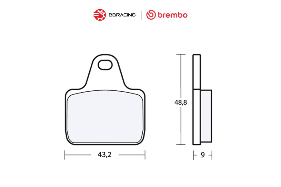 Bố Thắng Brembo Racing Z04 Moto3 XA888