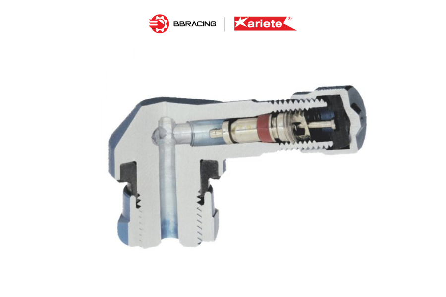 Van Vòi Ariete Racing 8,3 mm - Bạc