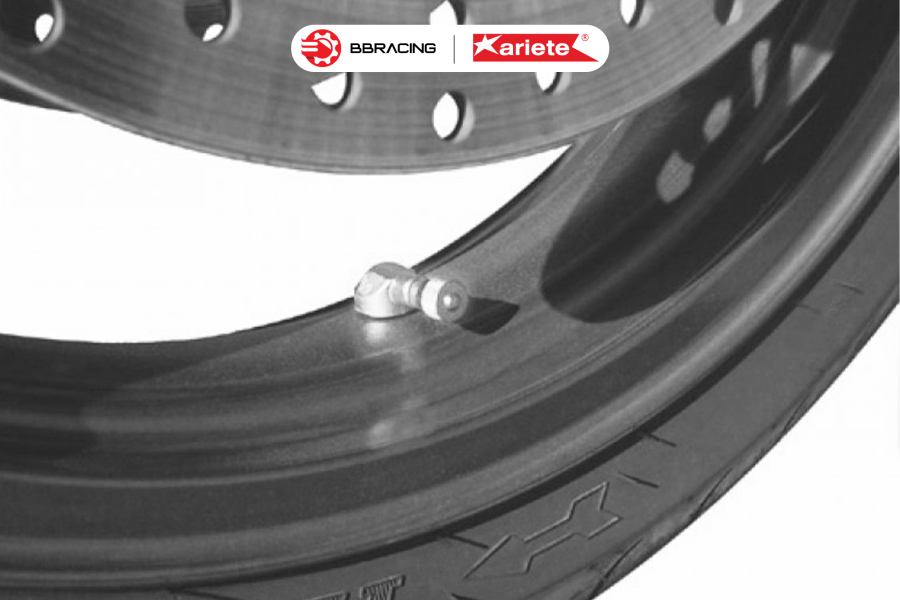 Van Vòi Ariete Racing 8,3 mm - Bạc