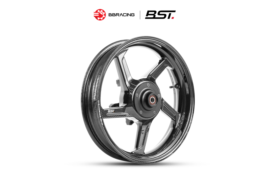 Mâm BST Star Tek Yamaha X Max 300 - Đen Bóng