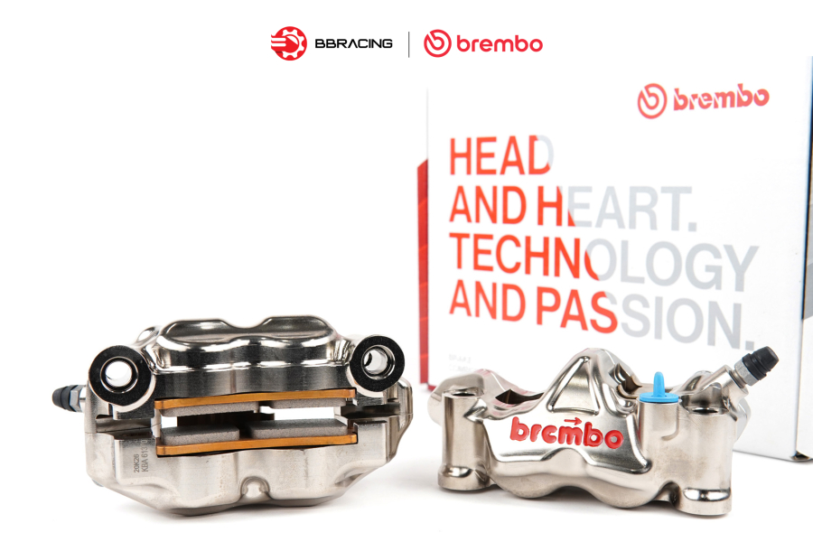 Heo Thắng Brembo GP4-RX 108mm Nickel Phải
