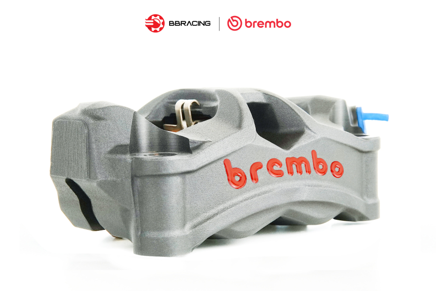 Heo Thắng Brembo Stylema 100mm Xám Phải