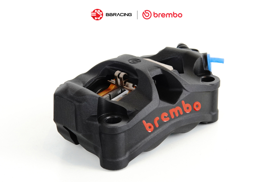 Heo Thắng Brembo Stylema 100mm Đen Phải