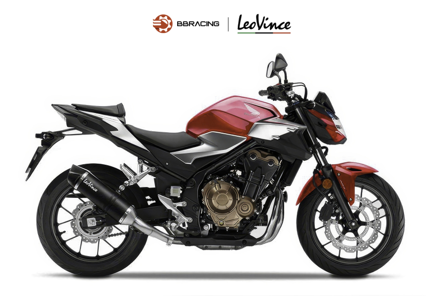 LeoVince Honda CB 500 F - Slip On One Evo
