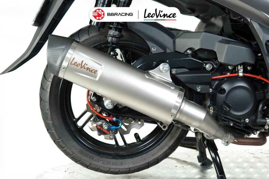 LeoVince Honda SH 350i - Slip On LV One Evo