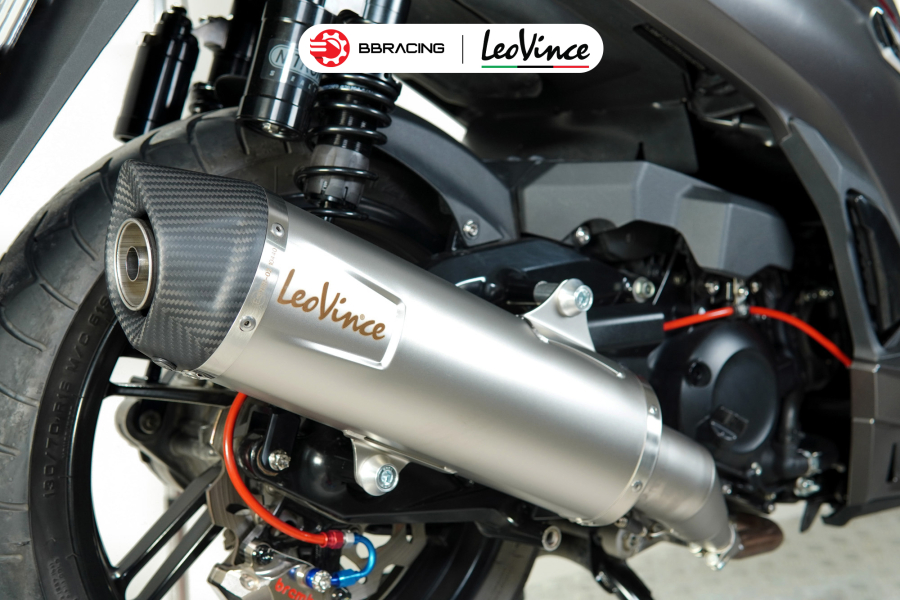 LeoVince Honda SH 350i - Slip On LV One Evo