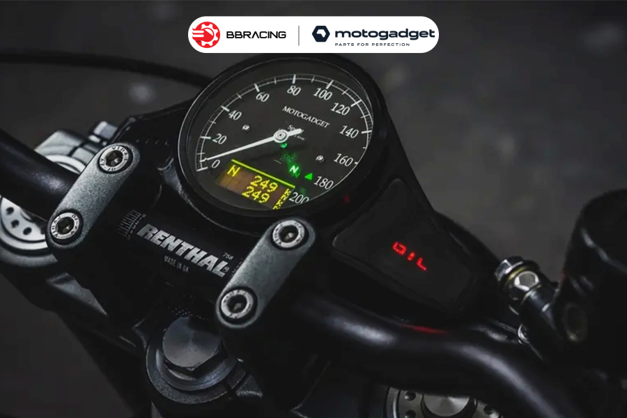 Đồng Hồ Motogadget Chronoclassic Green LCD 