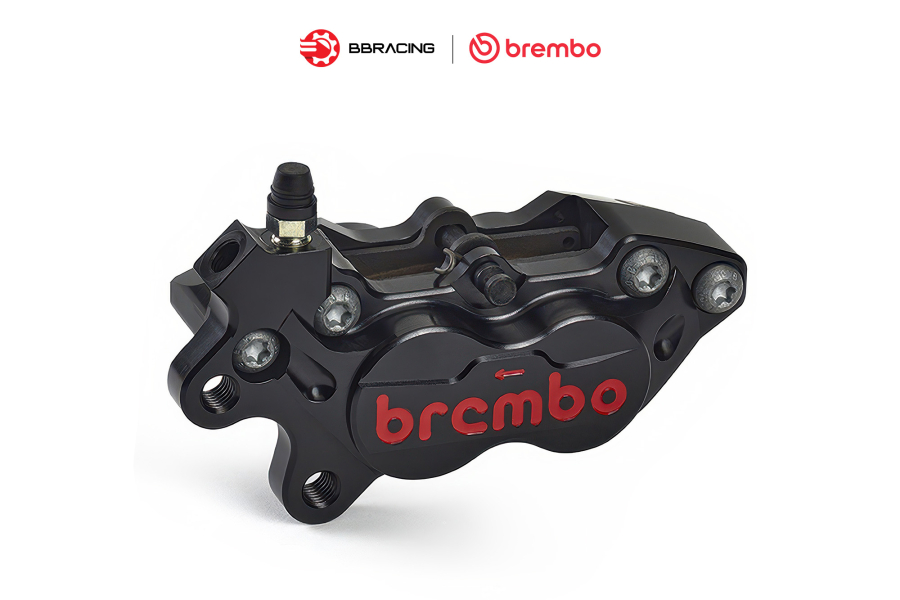Heo Thắng Brembo Billet P4 30/34 Đen Trái 