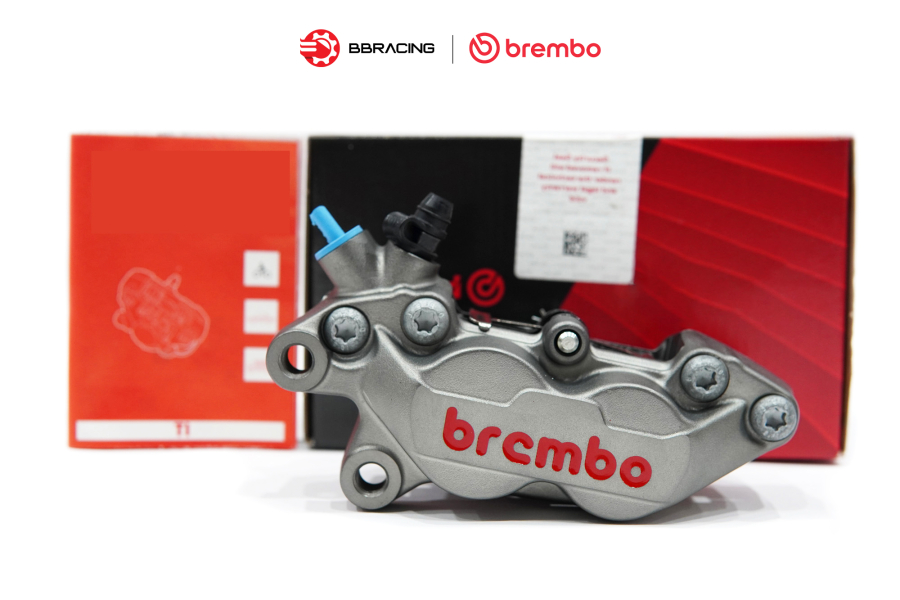 Heo Thắng Brembo P4 30/34 Xám Trái 