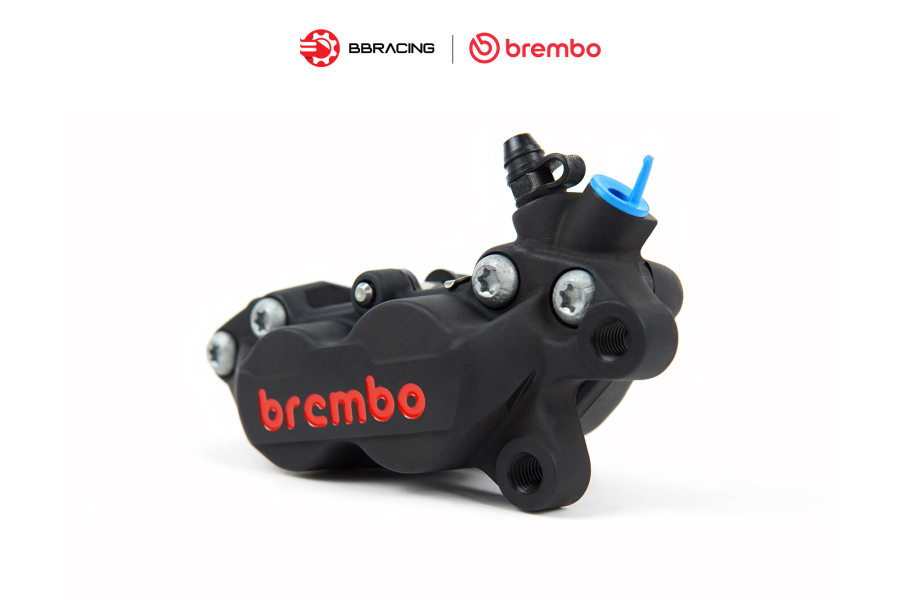 Heo Thắng Brembo P4 30/34 Đen Phải 