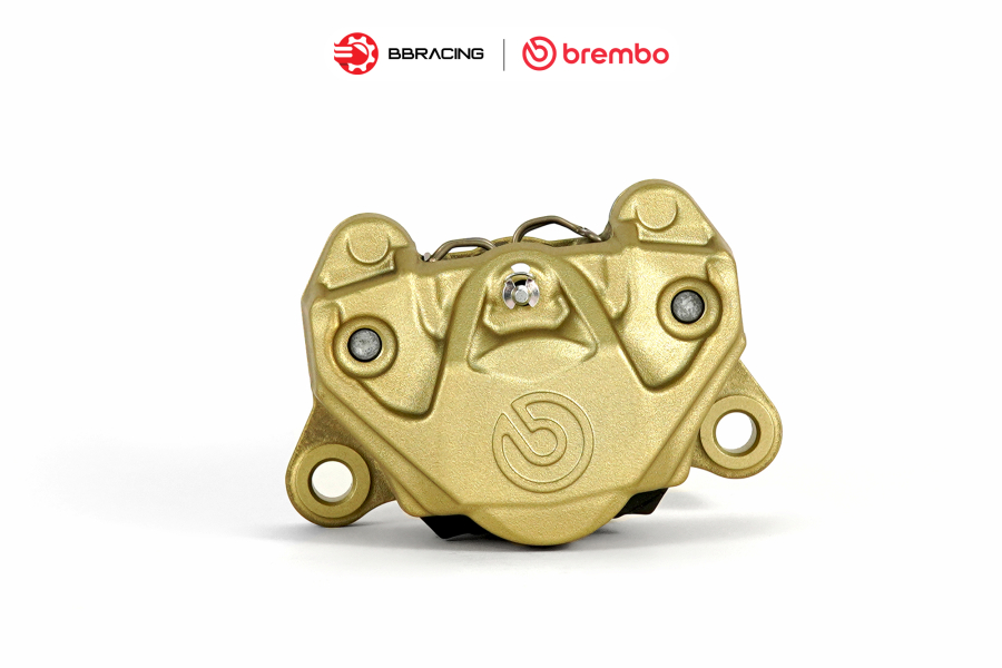Heo Thắng Brembo P2.34 Vàng Logo Trắng