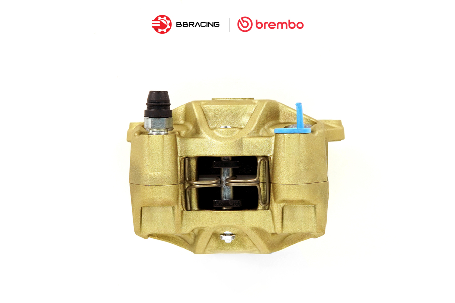 Heo Thắng Brembo P2.34 Vàng Logo Trắng