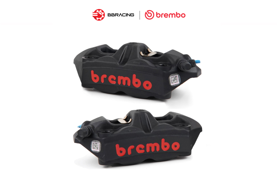 Heo Thắng Brembo M4 100mm Đen