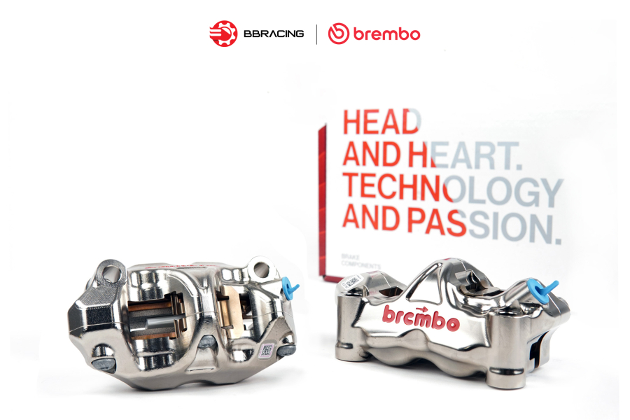 Heo Thắng Brembo GP4-RX 100mm Nickel Phải