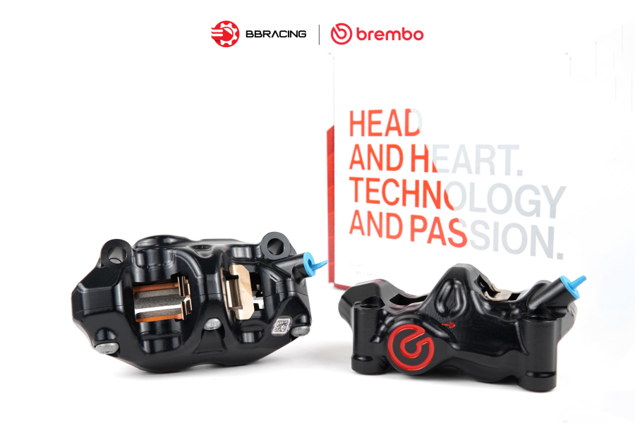 Heo Thắng Brembo Café 484 100mm Trái