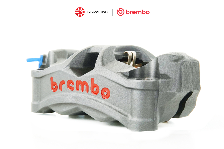 Heo Thắng Brembo Stylema 100mm Xám Trái
