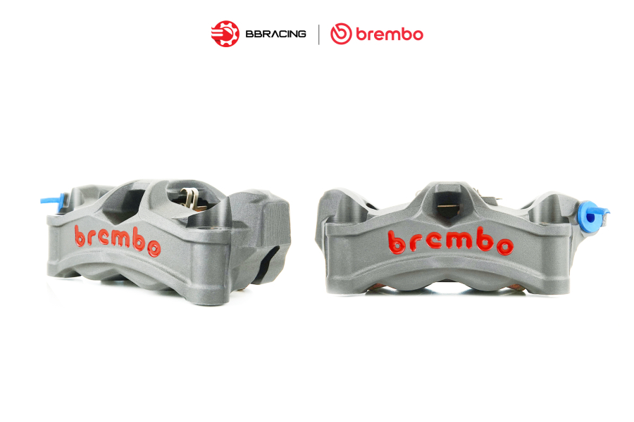 Heo Thắng Brembo Stylema 100mm Xám Phải