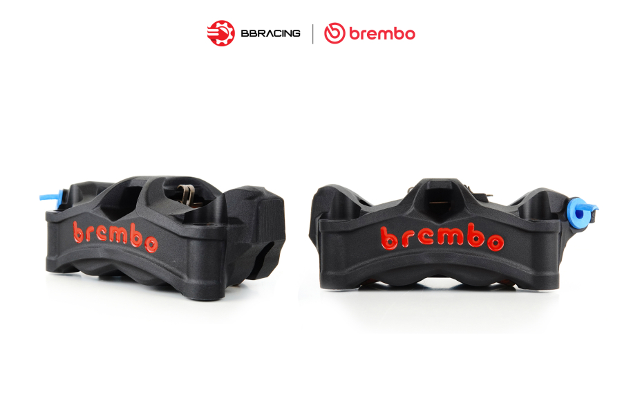 Heo Thắng Brembo Stylema 100mm Đen Trái