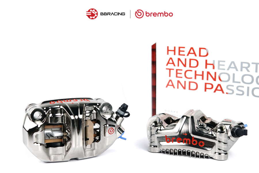 Heo Thắng Brembo GP4-MS Fins 100mm