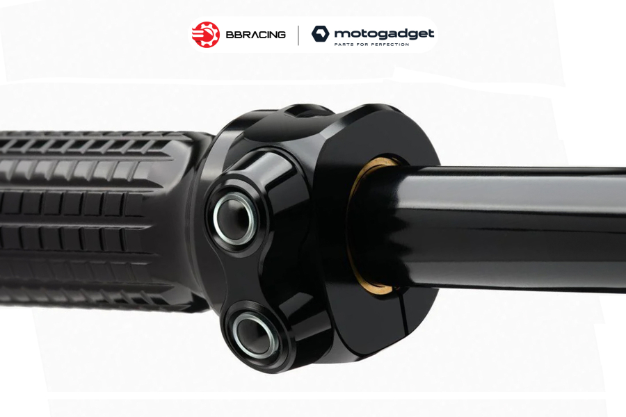Công Tắc Motogadget LED 2 Nút - Đen