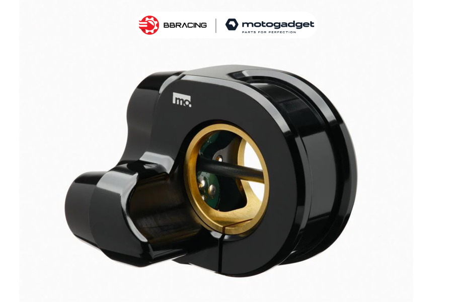 Công Tắc Motogadget LED 3 Nút Bên Trái - Đen