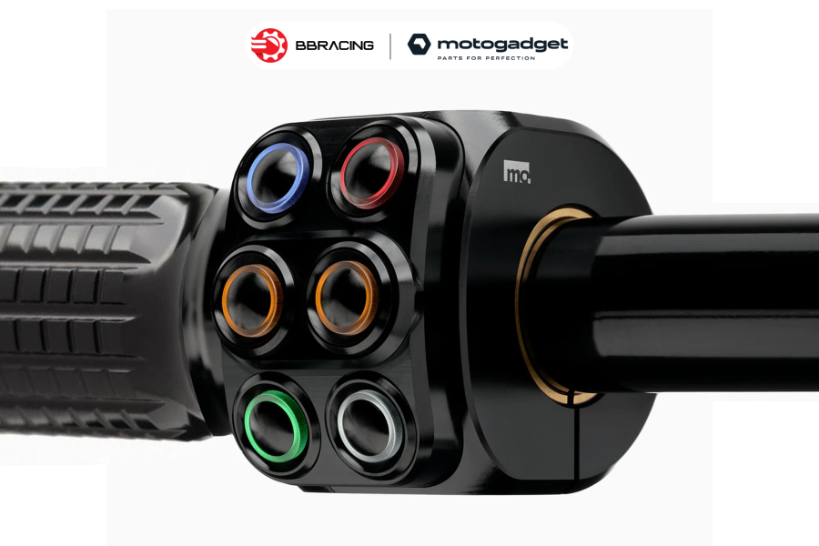 Công Tắc Motogadget LED 6 Nút