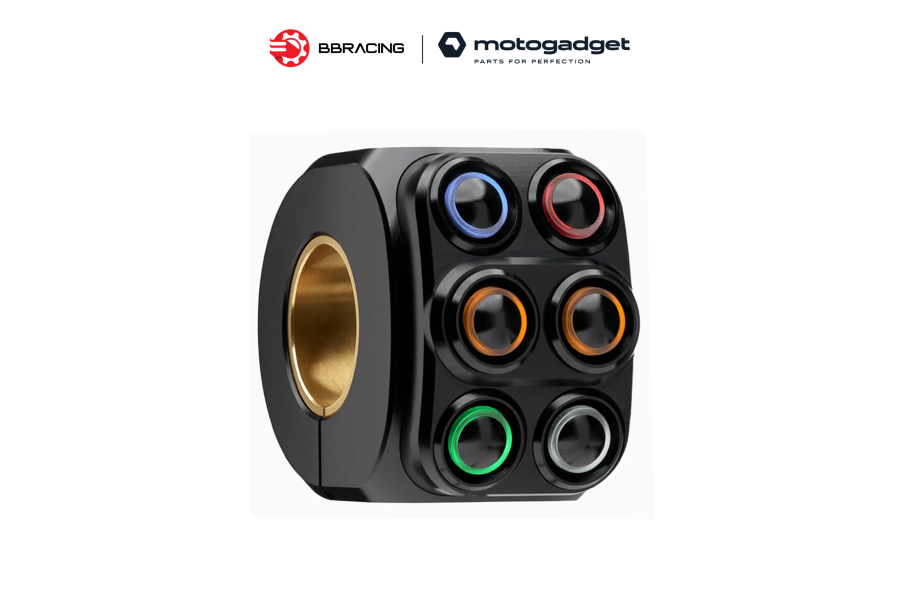 Công Tắc Motogadget LED 6 Nút