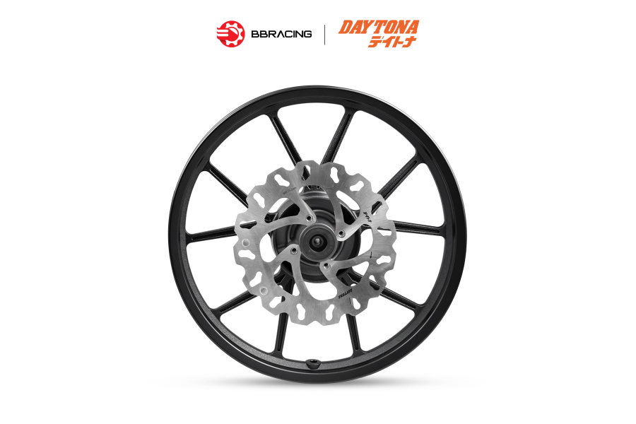 Mâm Daytona GP 2 Đĩa - Đen