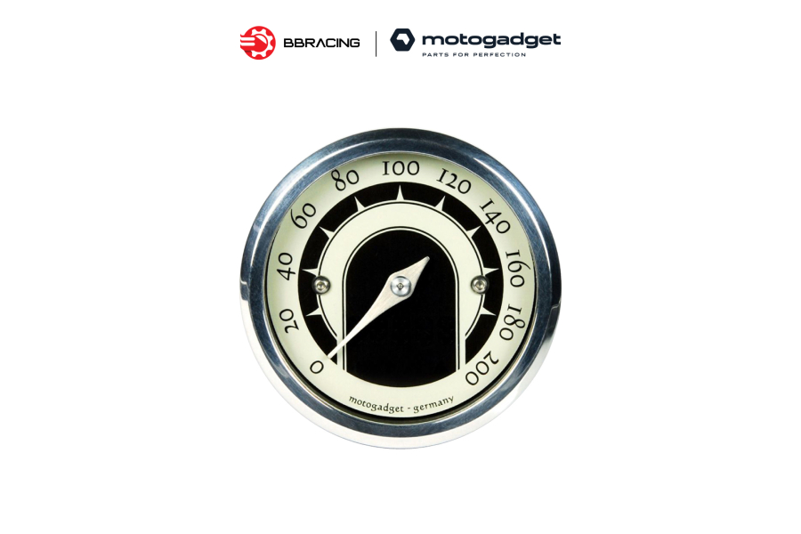 Đồng Hồ Motogadget Speedster Viền Chrome