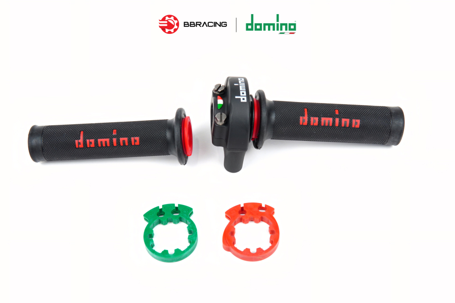 Cùm Ga Domino XM2 - 2 Dây Ga Dưới Đen Kèm Bao Tay