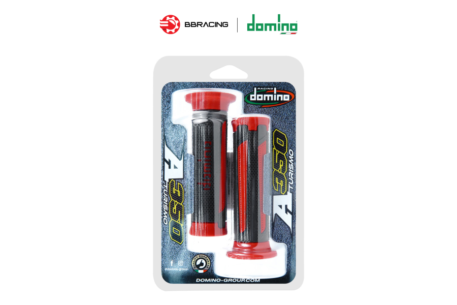 Bao Tay Domino A350 - Xám Than Đỏ