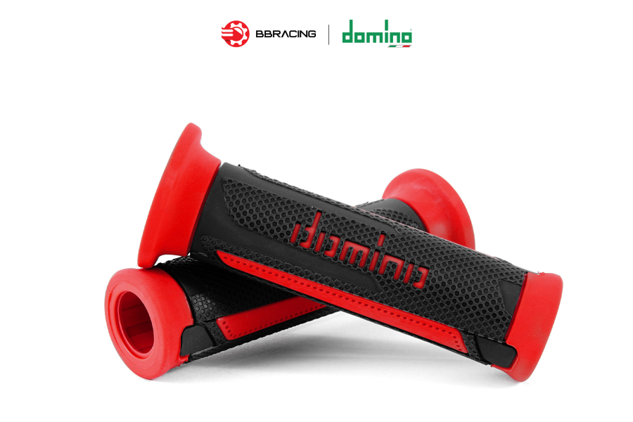 Bao Tay Domino A350 - Xám Than Đỏ