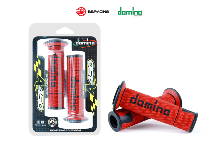 Bao Tay Domino A450 Đỏ Đen