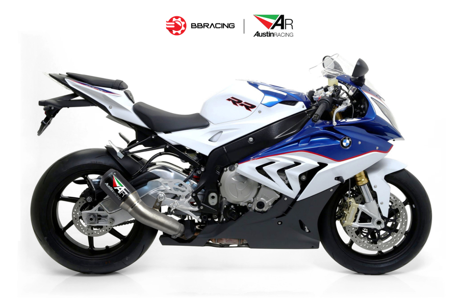 Austin Racing BMW S1000 RR 2015-16 - Slip On GP1R Carbon Graphite