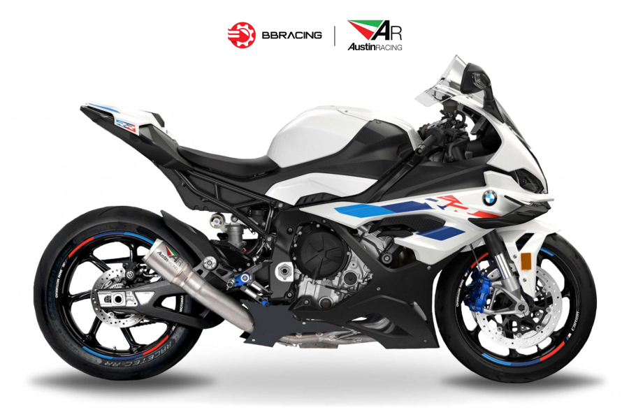 Austin Racing BMW S1000 RR 2020-22 - Full System GP1RT Titanium Tem Màu