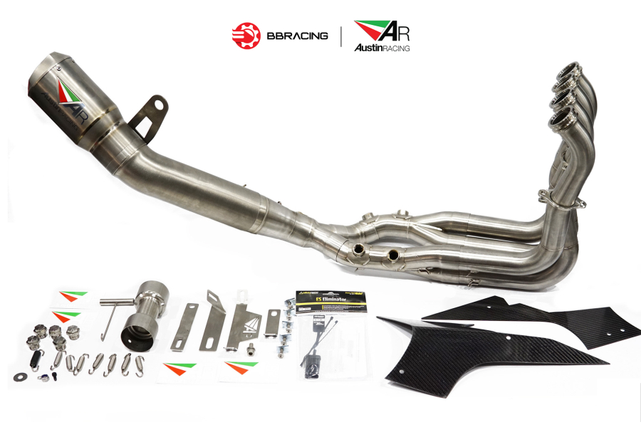 Austin Racing BMW S1000 RR 2020-22 - Full System GP1RT Inconel Tem Màu