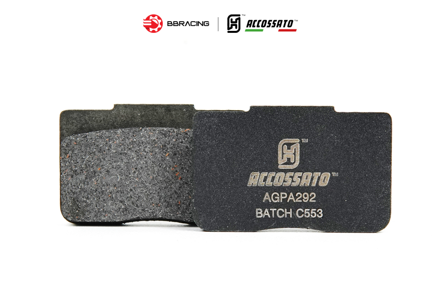 Bố thắng Accossato XA6H530, X206101, XB4S520 - Đĩa 24mm