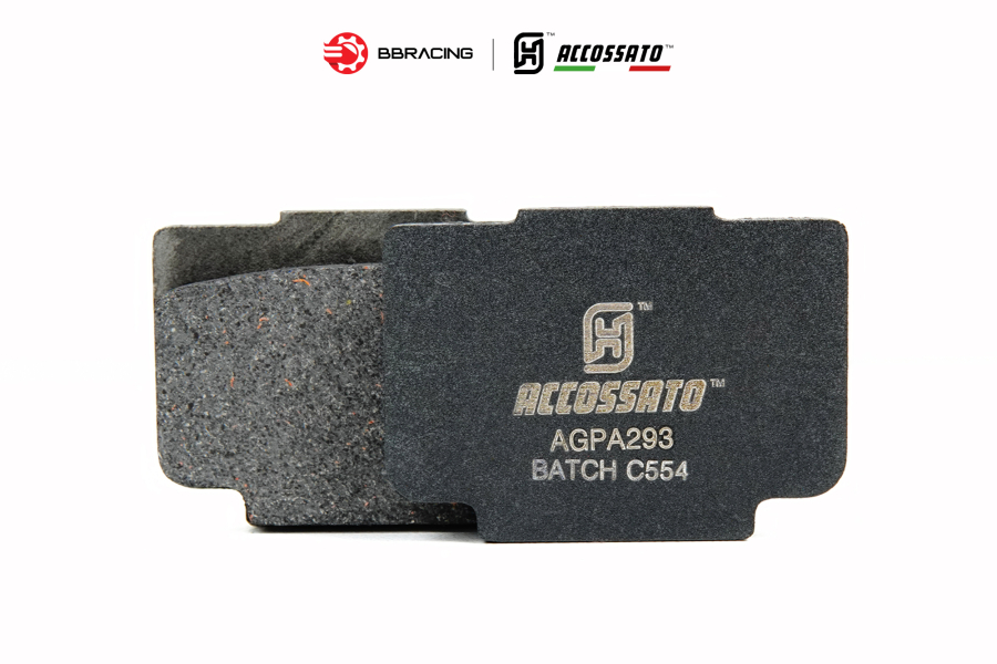 Bố thắng Accossato XA6H530, X206101, XB4S520 - Đĩa 30mm
