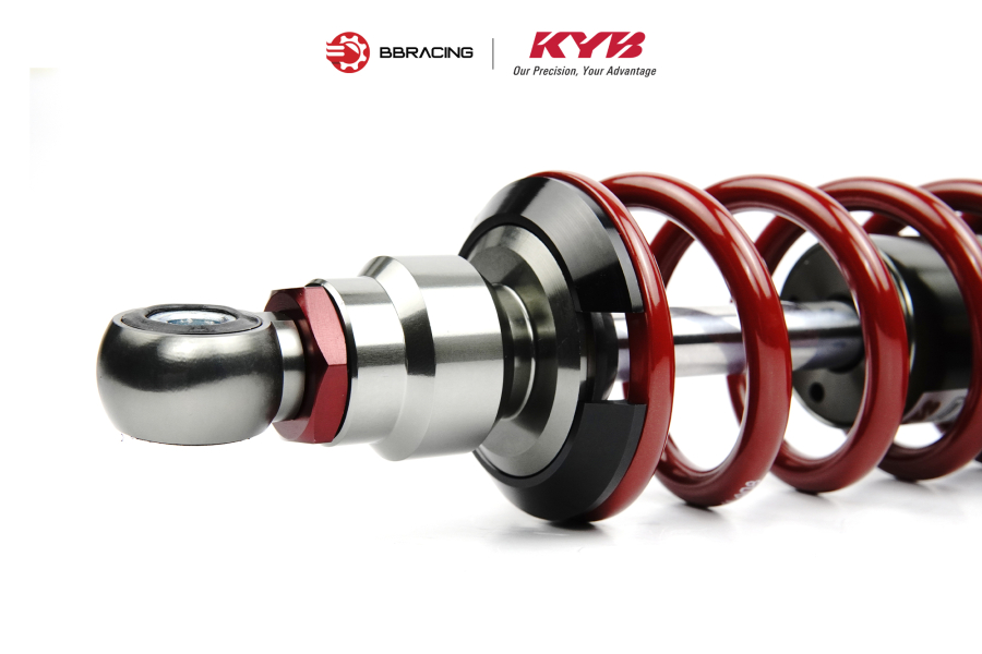 Phuộc Sau Honda Lead 125 - KYB Alpha Đỏ