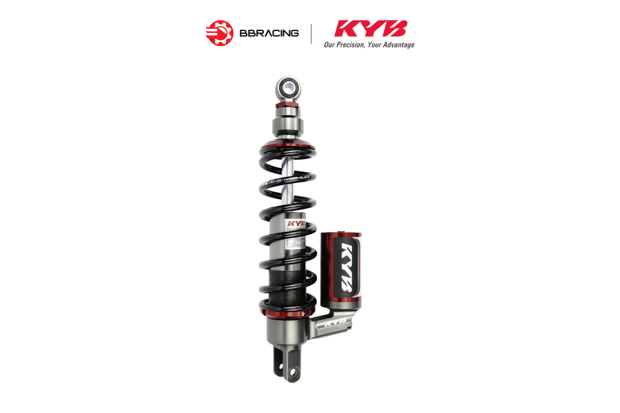 Phuộc Sau Honda Lead 125 - KYB Alpha Đen