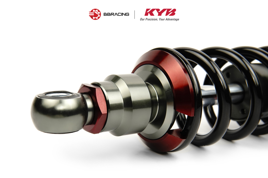 Phuộc Sau Honda Lead 125 - KYB Alpha Đen