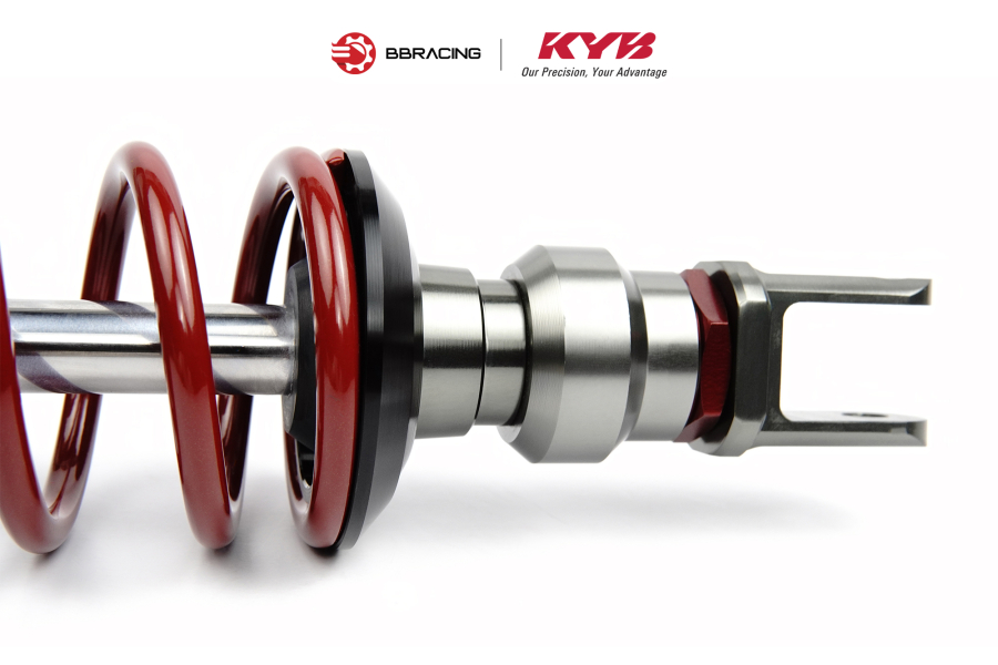 Phuộc Sau Honda ADV 160 - KYB Alpha Đỏ