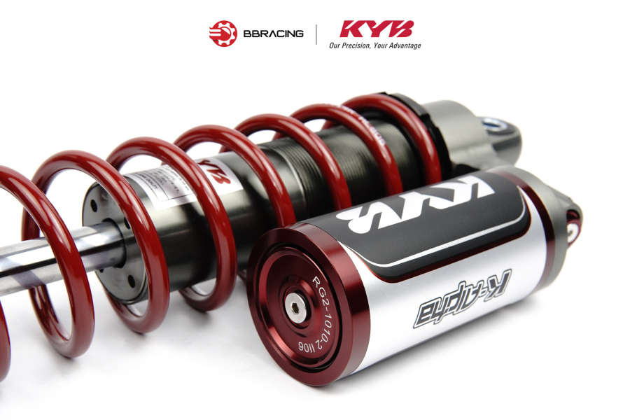 Phuộc Sau Honda ADV 160 - KYB Alpha Đỏ