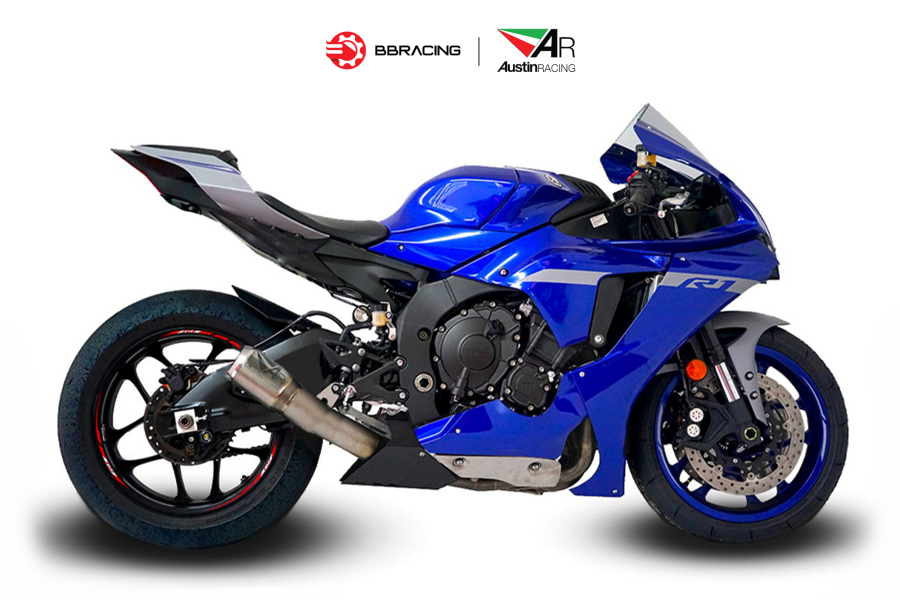 Austin Racing Yamaha R1 2015-24 - Decat GP1R Tem Laser