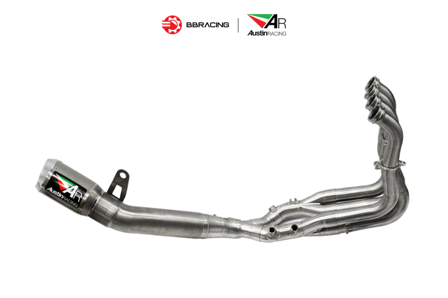 Austin Racing BMW S1000 RR 2020-22 - Full System GP1RT Titanium Tem Dán