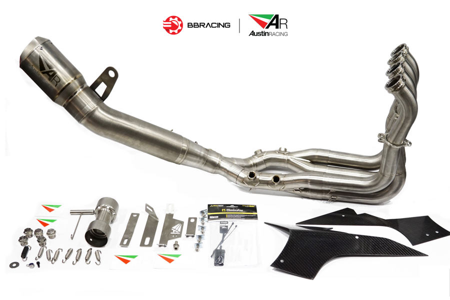 Austin Racing BMW S1000 RR 2020-22 - Full System GP1RT Titanium Tem Laser