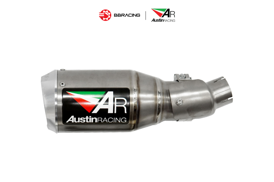 Austin Racing Kawasaki Ninja 400 - Slip On GP1R Tem Dán