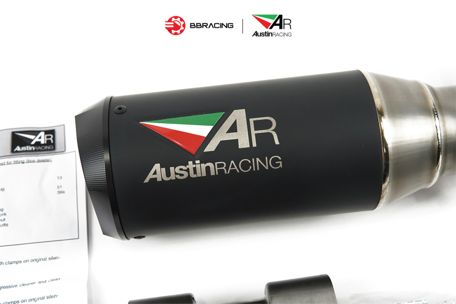 Austin Racing Triumph Speed Triple RS 2021-22 - Slip On GP1R Tem Màu